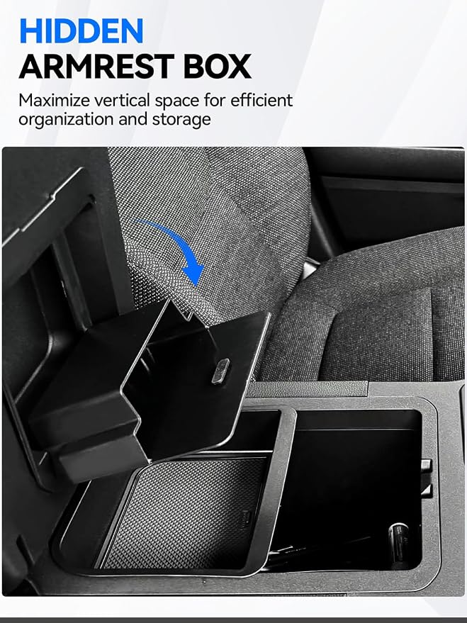 ELECFRESH 4PCS Center Console Organizer Tray - Image 7