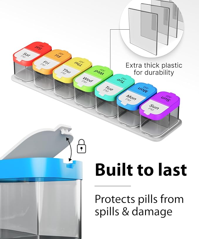 Extra Large Weekly Pill Organizer - Image 9
