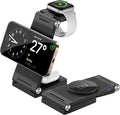 Magnetic Wireless Charger Stand, 3 in 1 Foldable Wireless Charging Station by GEJIUCAI
