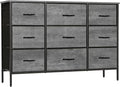 Dresser for Bedroom with 9 Deep Drawers, Wide TV Stand Modern TV Console by VASICAR