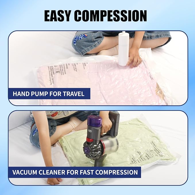 10 Pack Jumbo Vacuum Storage Bags - Image 7