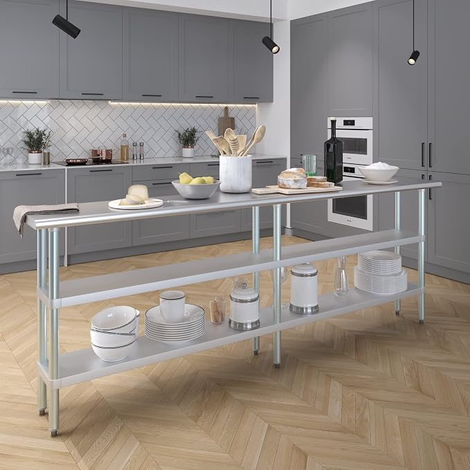 AmGood Stainless Steel Work Table - Image 6