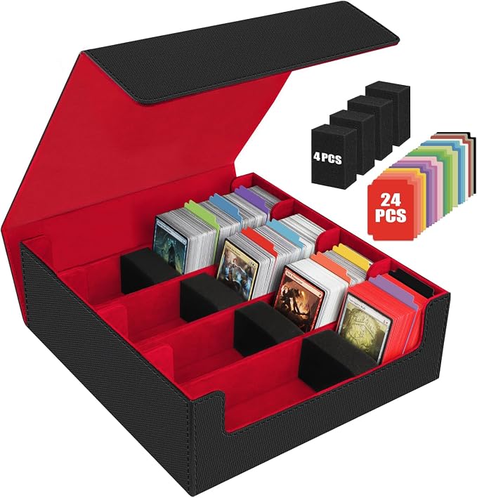 AOBOPLE Trading Card Storage Box, 3200+ Card Box Storage by AOBOPLE