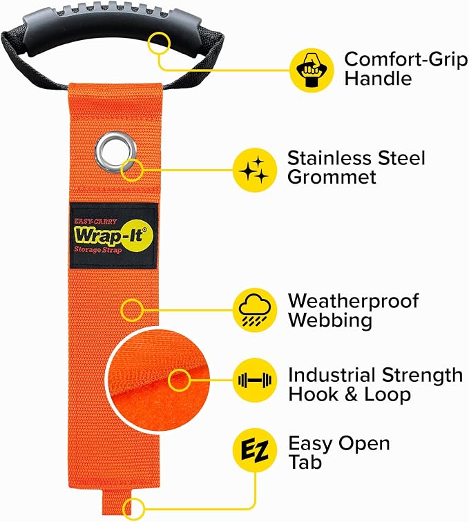 Easy-Carry Wrap-It Storage Straps - Image 5