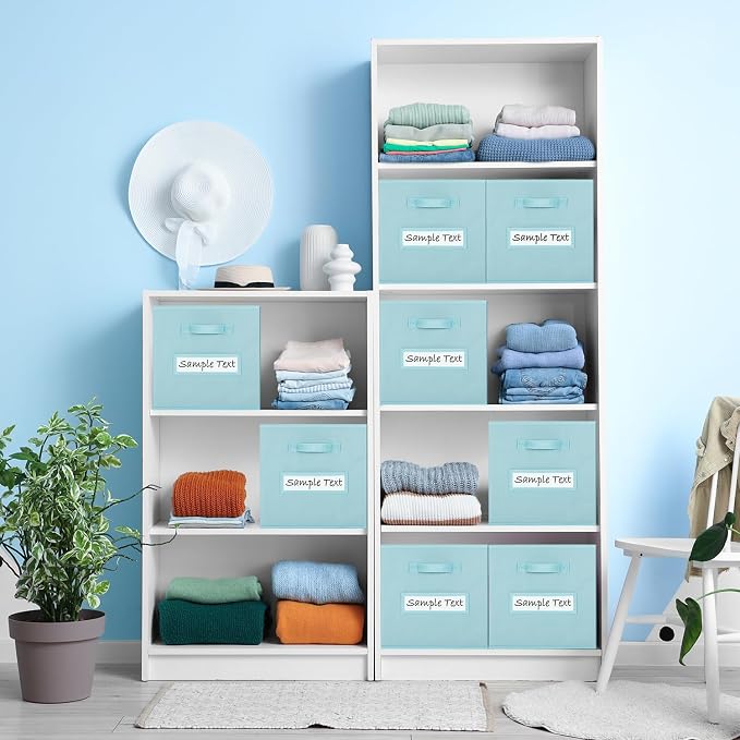 artsdi 13x13 storage cube bins Foldable Fabric storage cubes - Image 5