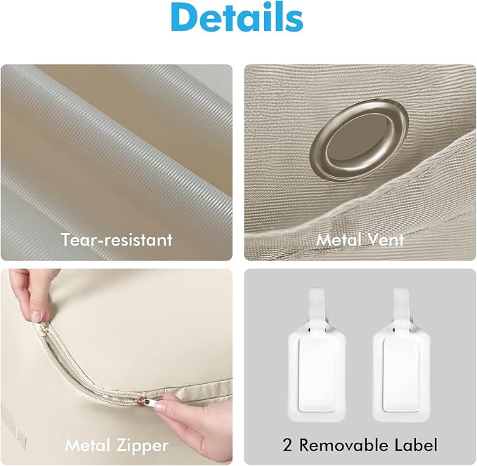 Comforter Storage Bag-Ultra Space Saving Large Self Compression Organizer - Image 5