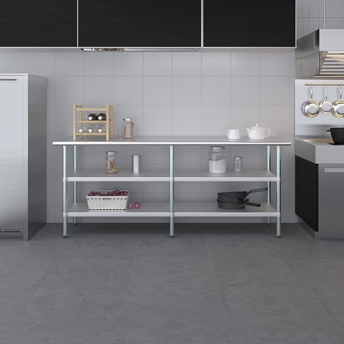 AmGood Stainless Steel Work Table - Image 5