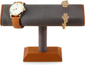 Solid Wood T-bar Watch Display Stand Bracelet Holder Jewelry Tower Organizer by JewelryStorage