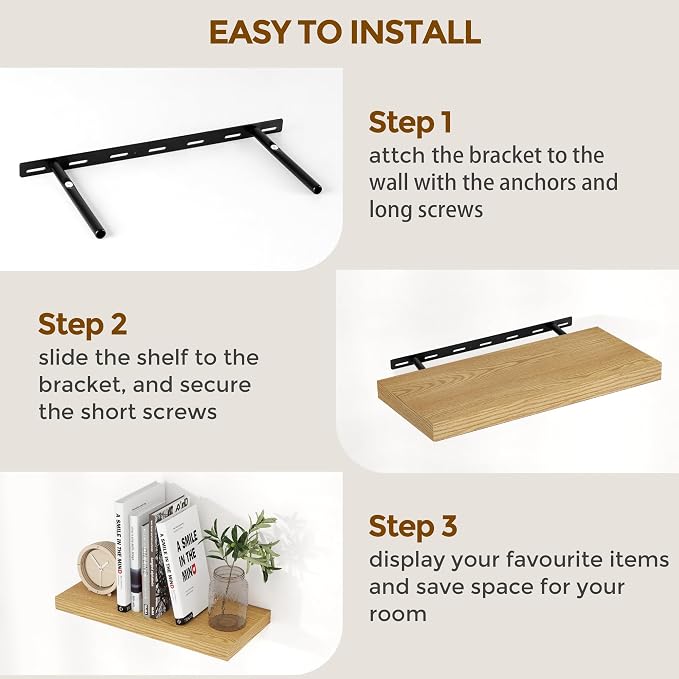Fun Memories 24 Inch Floating Shelves - Image 7