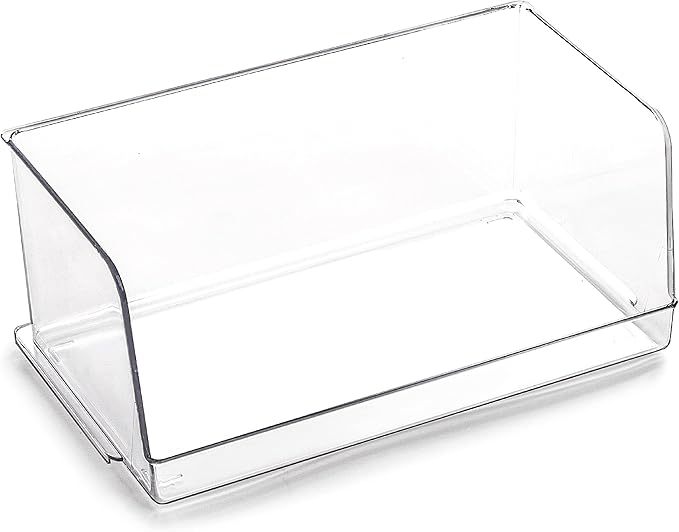 BINO | Stackable Plastic Storage Bins, Large by BINO