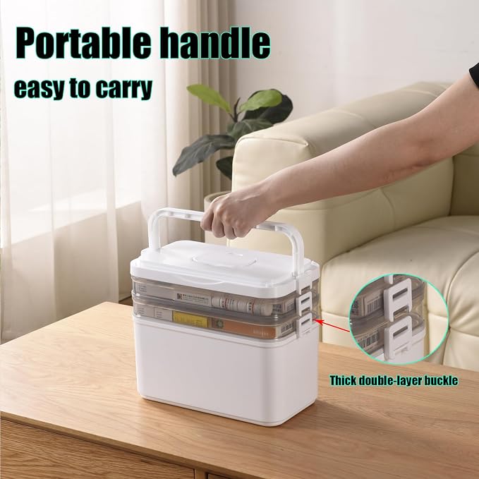3-Tier Medicine Cabinet Organizer - Image 6