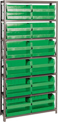 Quantum QSBU-245GN Heavy Duty Shelving Unit by QuantumStorageSystems