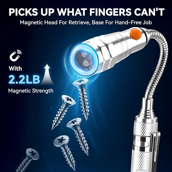 VIBELITE Extendable Magnetic Flashlight - Image 6