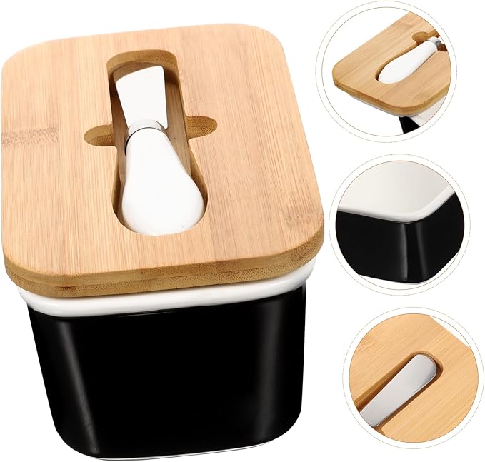 Healifty Ceramic Butter Box - Image 7