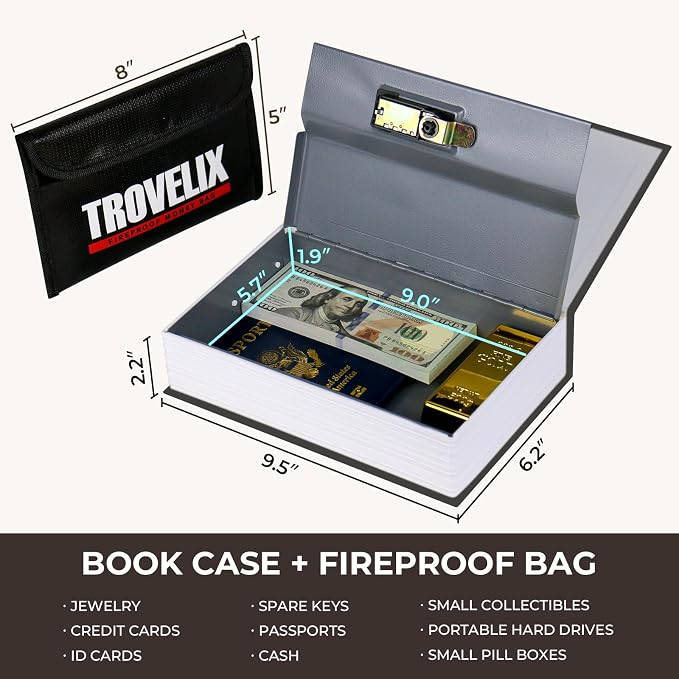 Les Miserables Book Safe, Hidden Compartment - Image 3
