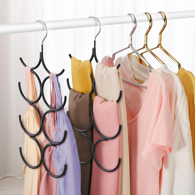 DOIOWN Tank Top Hanger, 2 Pack Space Saving Hangers Bra Camisole Hanger - Image 6