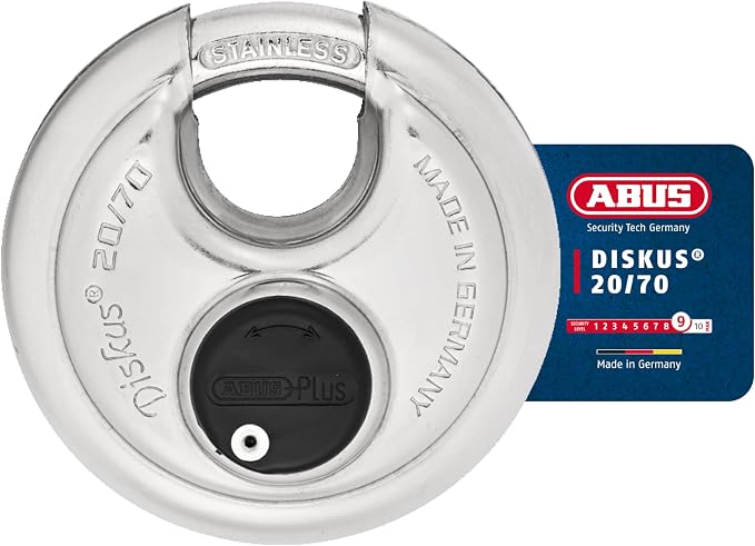 ABUS 20/70 Heavy Duty Diskus Storage Padlock by ABUS