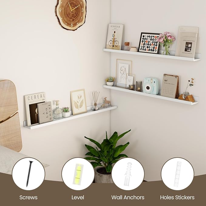 Axeman Floating Shelves for Wall - Image 5