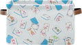 Rectangle Mahjong Nursery Storage Basket, Collapsible Storage Box Bin by REETOOK