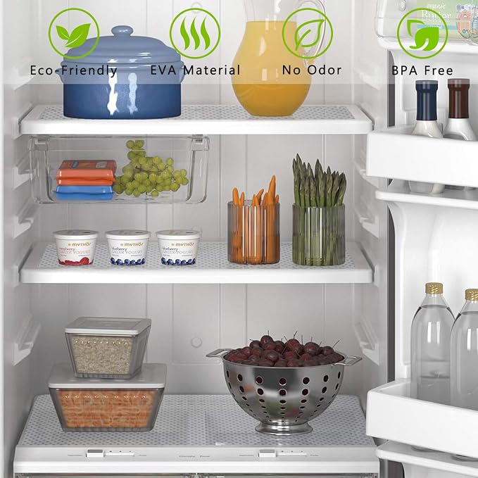 HooTown Shelf Liner Kitchen Cabinet Drawer Mats 23.6 Inch Wide x 196.8 Inch Long - Image 2