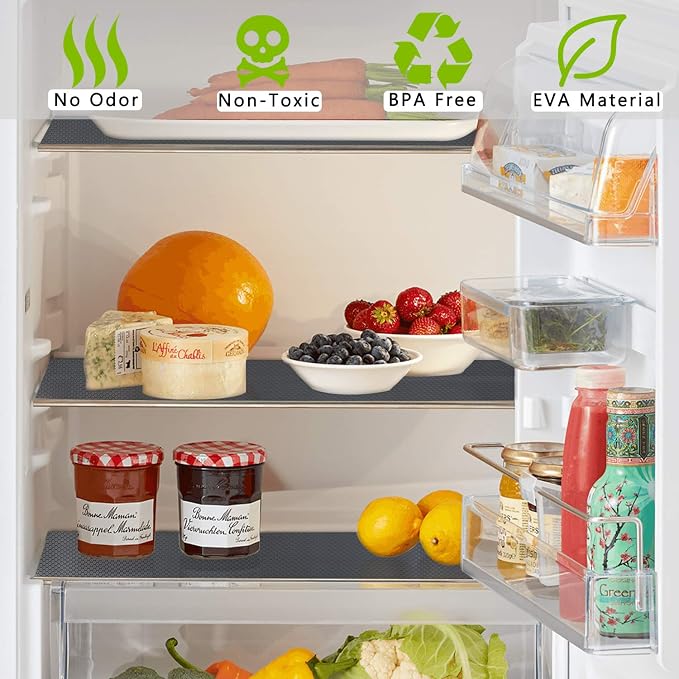 HooTown Shelf Liner Kitchen Cabinet Drawer Mats 23.6 Inch Wide x 13 Feet Long - Image 2