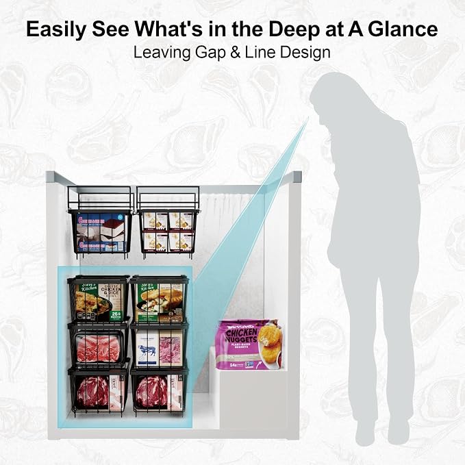 iSPECLE Freezer Organizer Bins - Image 8