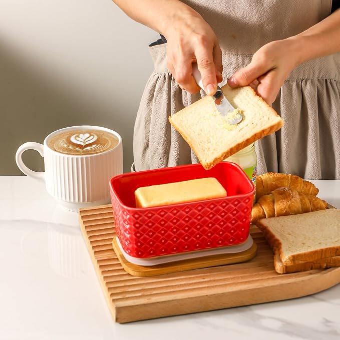 Hasense Ceramic Butter Dish - Image 2