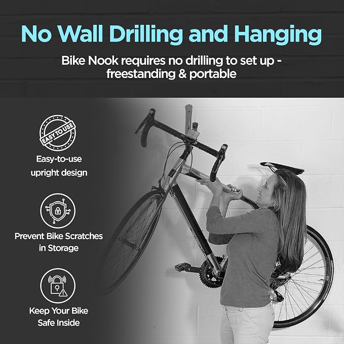 Bike Nook Bike Stand & Vertical Storage Rack - Image 9