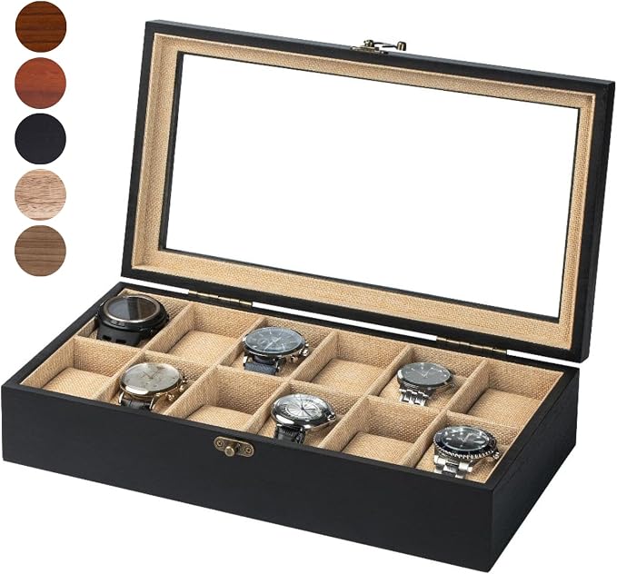 Watch Box, Watch Case for Men Women by ExperCity