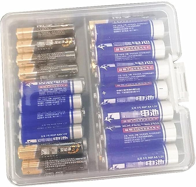 Battery Holder 100Pcs AA 3A Case Organizers Container Batteries Storage Box - Image 4
