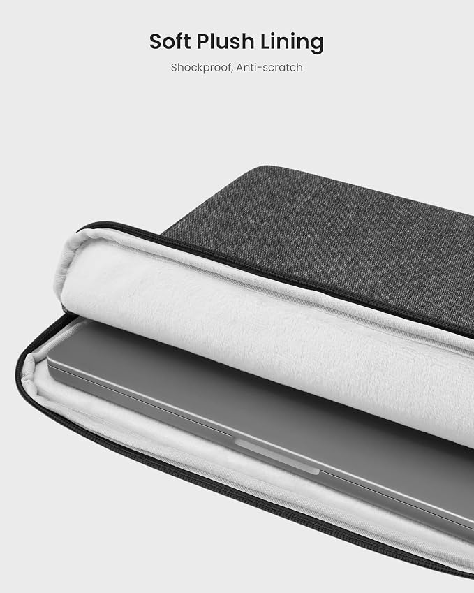 tomtoc Slim Laptop Sleeve Case for 13-inch New MacBook Air M4/A3420 M3/A3113 - Image 4