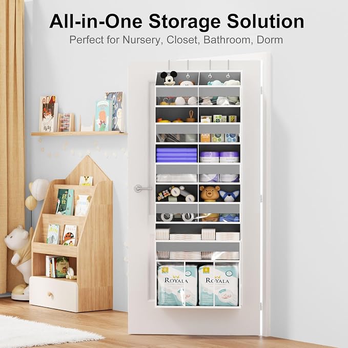 Over The Door Organizer 6-Tier Hanging Storage - Image 3