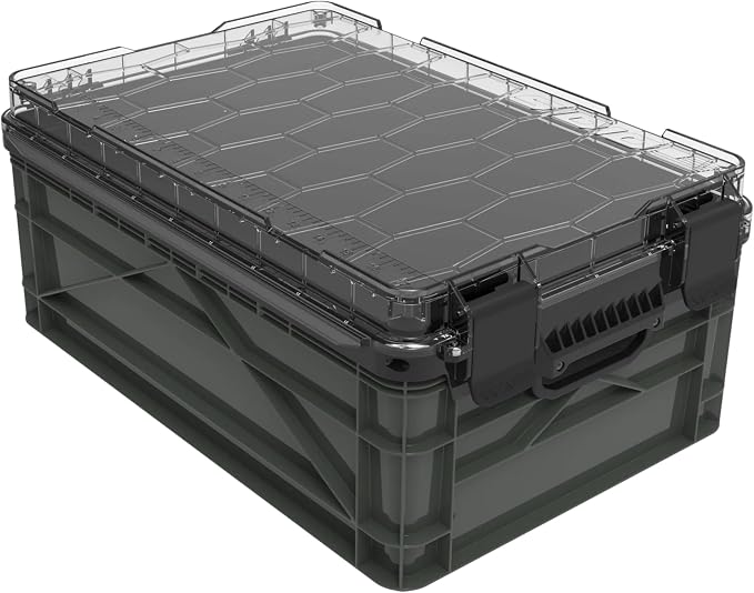 SIDIO Weather Resistant Stackable Storage Bins by Sidio