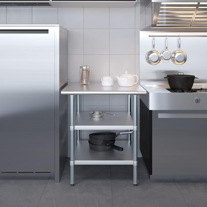 AmGood Stainless Steel Work Table - Image 8