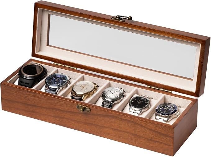 Watch Box, Watch Case for Men Women by ExperCity