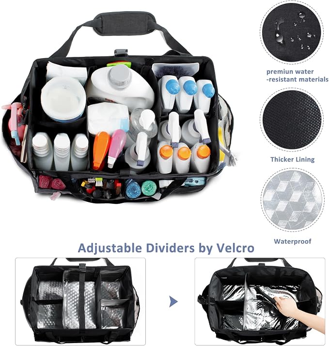 XL Professional Cleaning Caddy for Cleaning Suppliers, Cleaning Organizer - Image 2