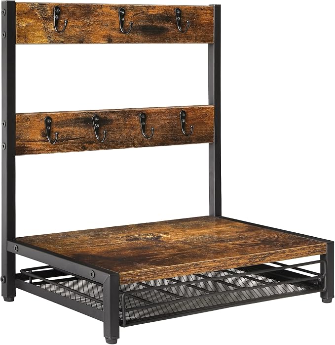 IBUYKE Coffee Pod Drawer, Rustic Coffee Mug Holder by IBUYKE
