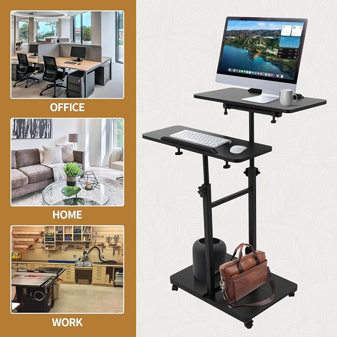 Rolling Desk for Laptop - Image 7
