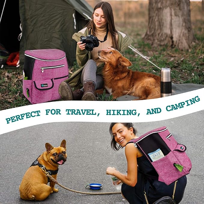 PetAmi Dog Travel Bag Backpack, Airline Approved Dog Bags - Image 6