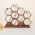 GemeShou hexagonal jewelry earring display stands by GemeShou