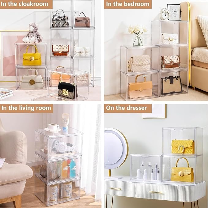 Attelite Plastic Purse and Handbag storage Organizer - Image 6