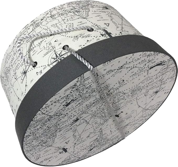 Sarah's Hat Boxes Classic Travel Hat Box – 12.75" x 6.5" Handmade in USA – - Image 2
