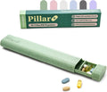 Pillar Plus - Aesthetic 7 XL Day Pill Organizer | BPA-Free Wheat Straw Medicine by SequenceHealth