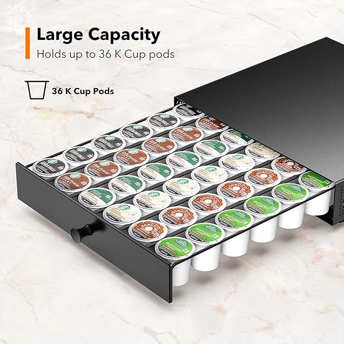 SICHEER K Cup Organization Storage Drawer Maker K Cup Holder Coffee Pod - Image 3