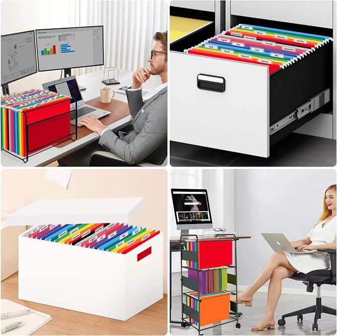36 Pack Hanging File Folders, Letter Size - Image 7