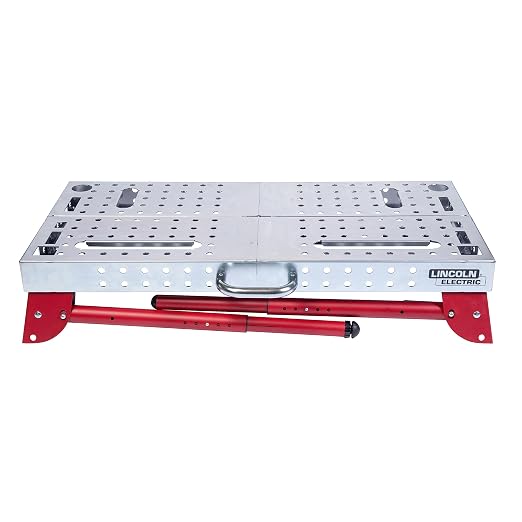 Lincoln K5334-1 Portable Welding Table Folding Workbench 21" x 44" - Image 5