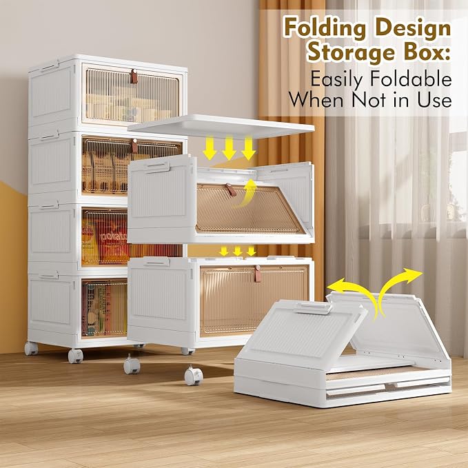 4 Tier Stackable Storage Bins - Image 4