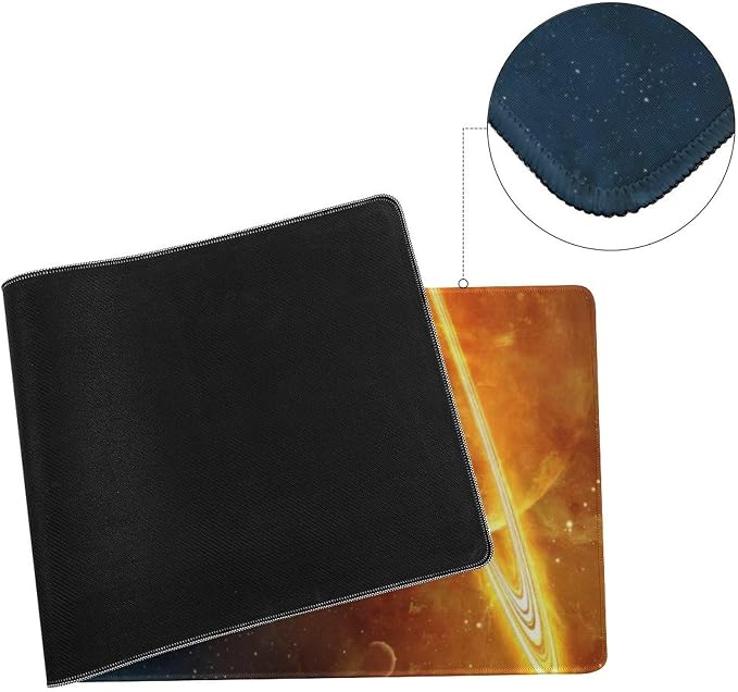 Cosmic Planet Comet Large Mouse Pad, Gaming Desk Mat, XL Keyboard Desk Pad Mat - Image 5