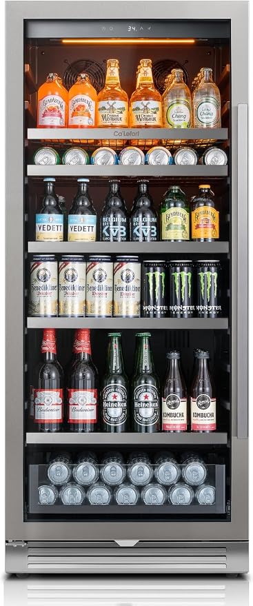 Ca'Lefort Beverage-Refrigerator 24 Inch, Tall Beverage Fridge Cellars Large Bar by CaLefort