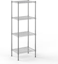 18" Deep x 24" Wide x 64" Height Wire Shelving Kit | 4-Tier | NSF Commercial by Regal+Altair
